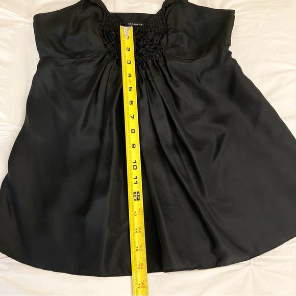 BANANA REPUBLIC BLACK SILK CAMI TOP—LIKE NEW!!! - Picture 8 of 9